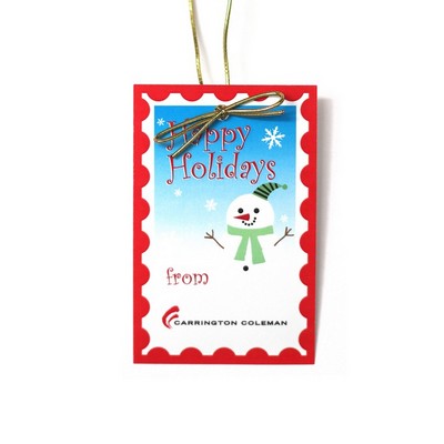 Full-Color Single-Sided Hang Tag