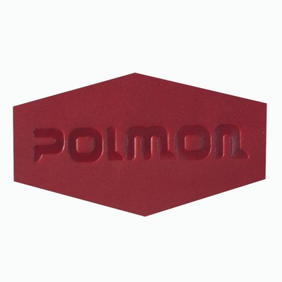 Hexagon Genuine Leather Patch (3.5"x1.97")