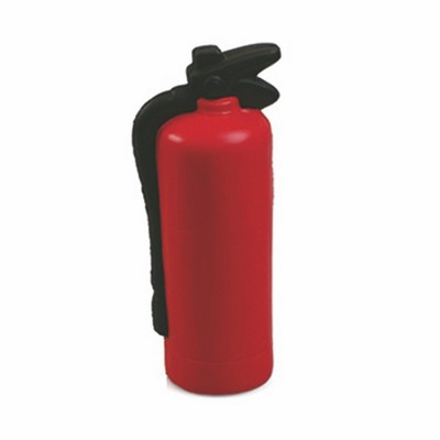 Foam Fire Extinguisher Shaped Stress Ball