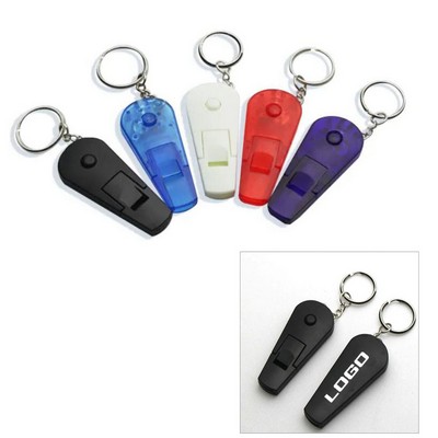 LED Whistle Keychain