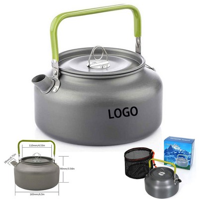 Aluminum Camping Kettle Camp Tea Coffee Pot