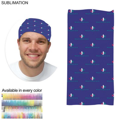 Sublimated Multifunction Tubular Headwear (Fandanna Bandanna)