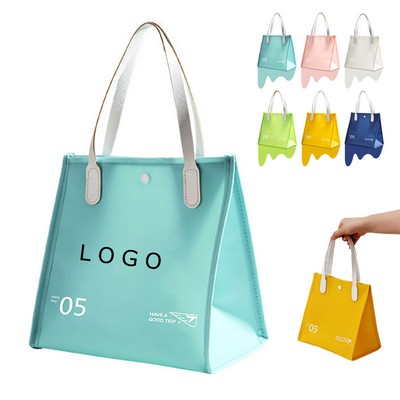 PVC Jelly Octagonal Beach Tote Bag