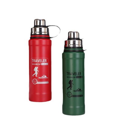 Stainless Steel Vacuum Insulated Bottle-Customizable LOGO