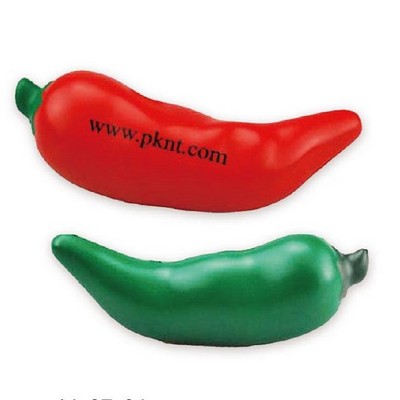 PU Chili Pepper Design Stress Ball