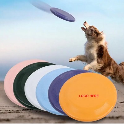 Dog Flying Disc Silicone Puppy Flyer Toy