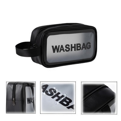 Portable Pu Waterproof Makeup Bag