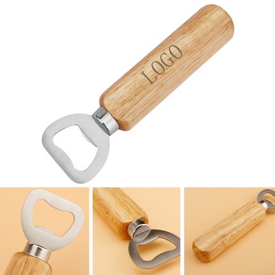 Wooden Classic Bottle Opener