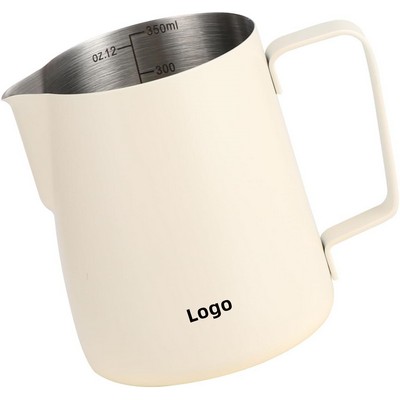 Milk Frothing Pitcher 304 Stainless Steel Multi-Purpose 350ML Home Use Frothing Pitcher