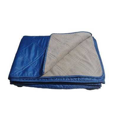 Portable Waterproof Polar Fleece Camping Blanket