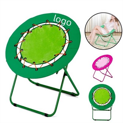 Portable Elastic Moon Chair for Outdoors