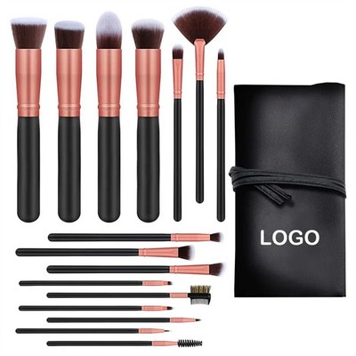 16-Piece Professional Makeup Brushes