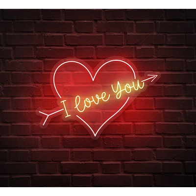 I Love You Neon Sign