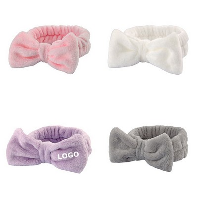 Coral Fleece Plush Headbands