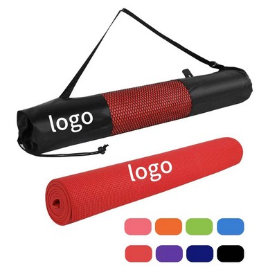 PVC Yoga Mat and Carrying Bag