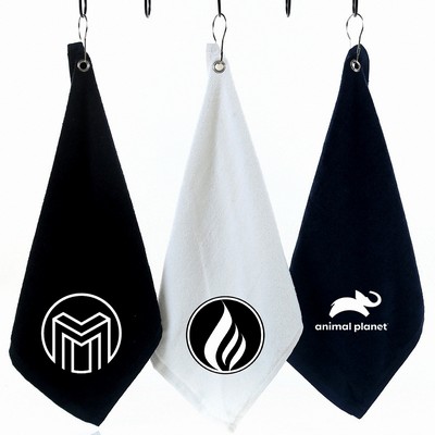 100% Cotton Square Golf Towel