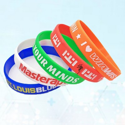 Embossed Silicone Bracelet