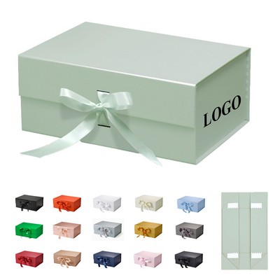 Magnetic Gift Box With Ribbon