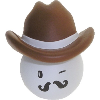 Cowboy Hat Man Stress Ball