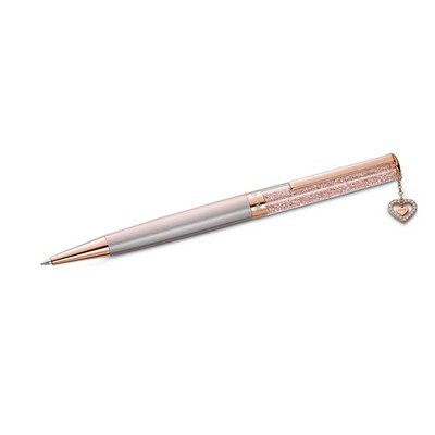 Crystalline BallPoint Pen-Heart Charm