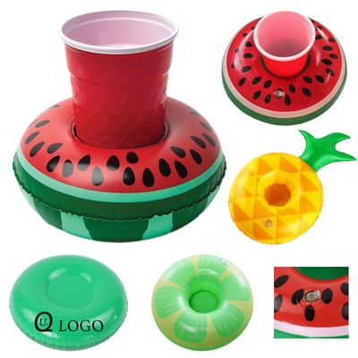 Inflatable Water Floating Cup Holder