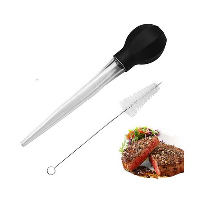 Turkey Baster with Cleaning Brush for Cooking