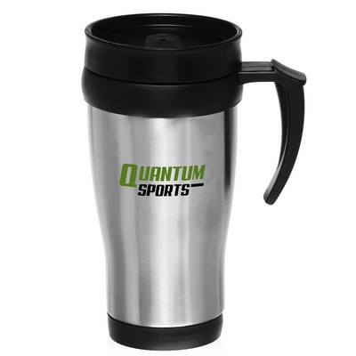 Double Wall Stainless Steel Travel Mugs 14 oz