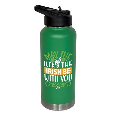 Arcticware™ 32 oz Green BPA-Free Vacuum Insulated Stainless Steel Bottle