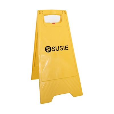 Foldable Yellow Floor Safety Warning Signs