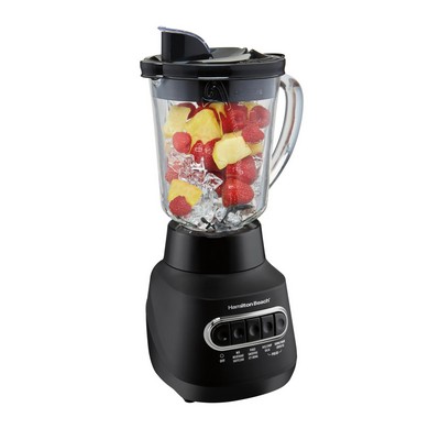 Hamilton Beach Quiet Blender, 40 Oz. Shatter-Resistant Glass Jar, Black, 58175