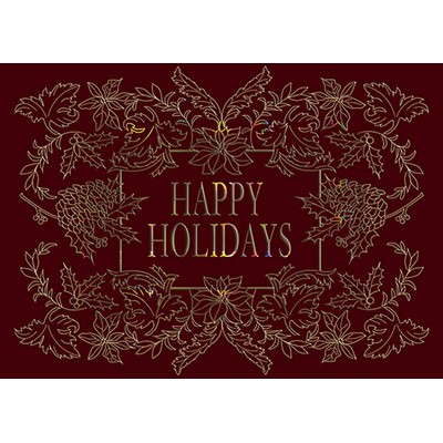 Intricate Holiday Greeting Card