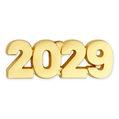 2029 Year Lapel Pin