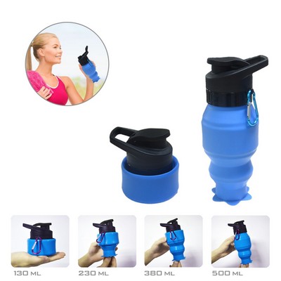 Collapsible Sport Silicone Bottle