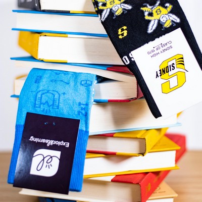 Crew Book Club Socks - Literary-Inspired Footwear for Avid Readers - American Made