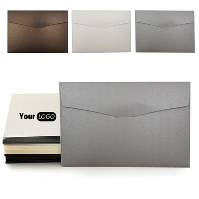 Metallic Pearlized Envelope