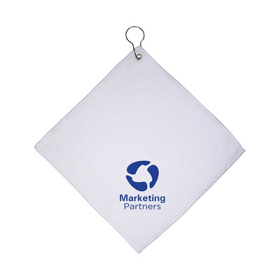 Prime Line Microfiber Golf Towel With Grommet And Hook