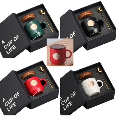 Custom Logo Coffee Mug Gift Set Box