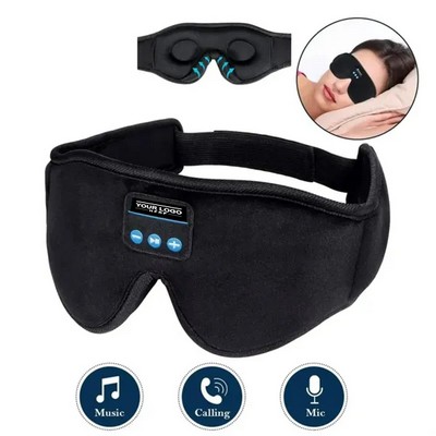 Bluetooth Wireless 3D Sleep Eye Mask with Headphones