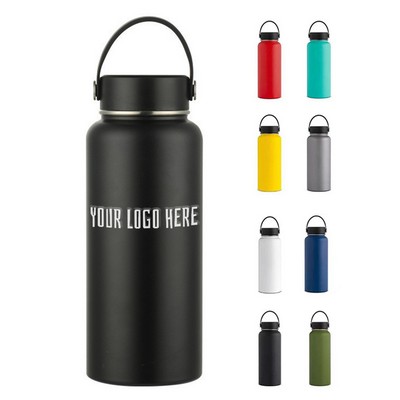 22oz Stainless Steel Bottle with Grip Handle