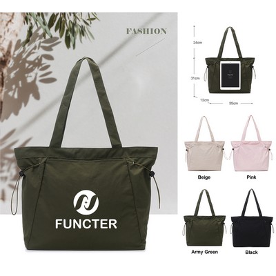 Women Tote Bag with Zipper Gym Tote Work Tote Nurse Dance Yoga Bag for Sport Travel