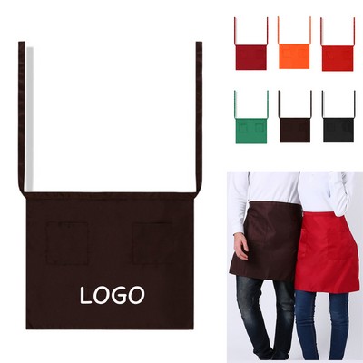 Solid Color Short Bib Apron