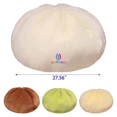 Simulation Steamed Stuffed Bun Plush Pillow