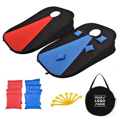 Collapsible Portable Cornhole Game Set