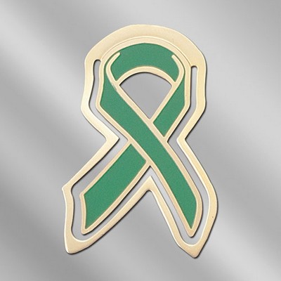 Ovarian Cancer Awareness Ribbon Bookmark