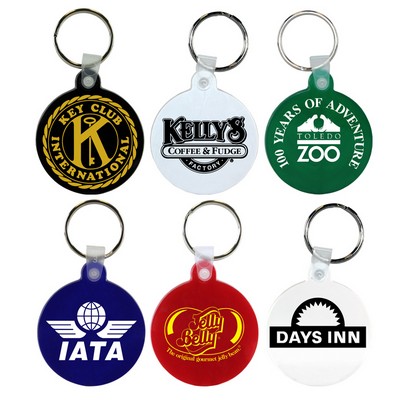 Circle Soft Key Fob (Spot Color)