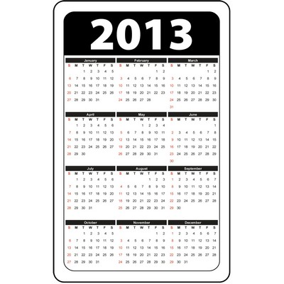 Calendar Card