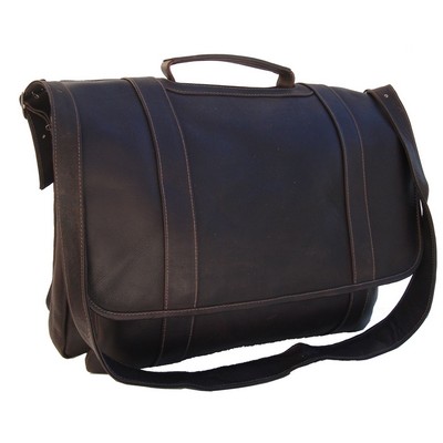 Traditional Flap Portfolio w/Adjustable Shoulder Strap