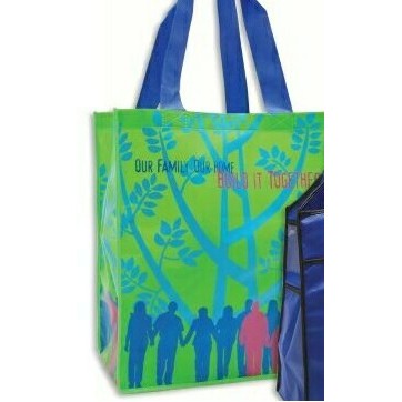 Imported Custom PET Tote Bag (16"x16"x12")