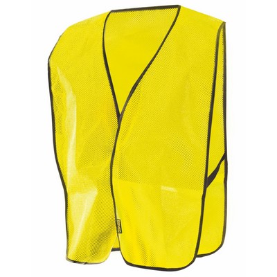 High Visibility Non ANSI Mesh Vest - Not ANSI complaint for traffic safety