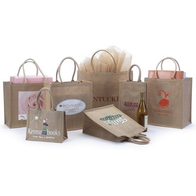 Wine Bottle Bags: Jute Wine Bottle Bags